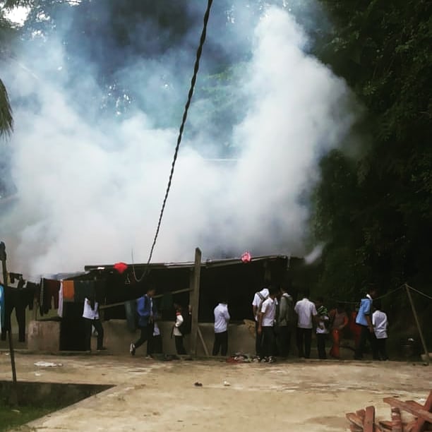 Pengasapan Jentik Nyamuk