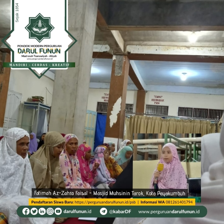 Safari Dakwah Santri di Masjid Muhsinin Tarok, Kota Payakumbuh