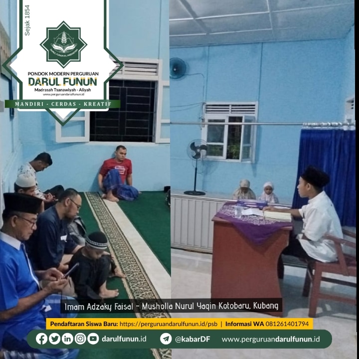 Safari Dakwah Santri Darulfunun di Musholla Nurul Yaqin Kotobaru Kubang, Kabupaten Lima Puluh Kota